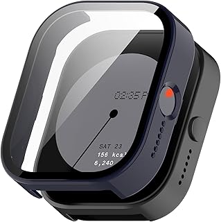 حافظة حماية من فترونجرت للساعات الذكية، كفر مصنوع من البولي كربونات باللون الأزرق