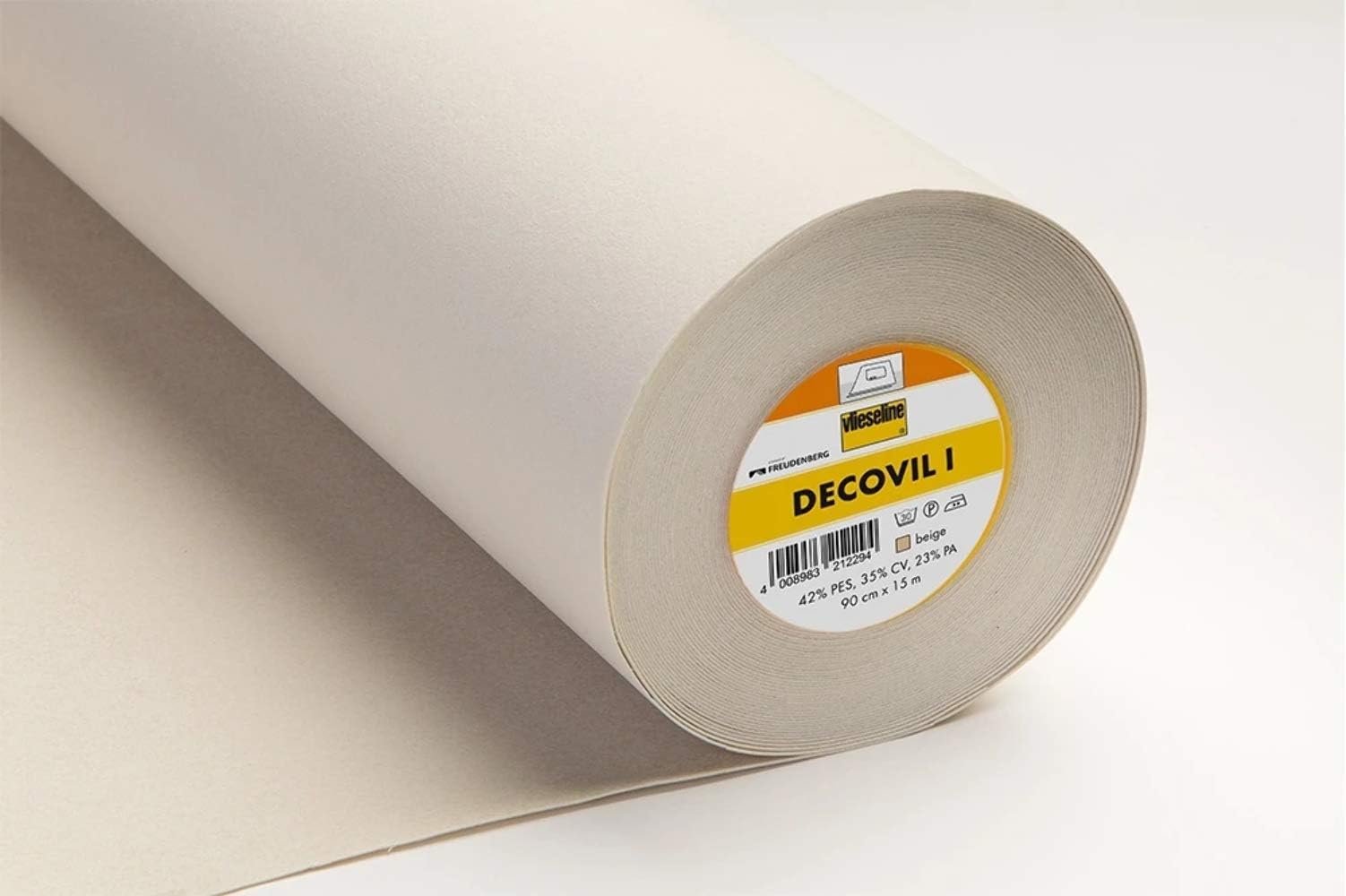 Freudenberg/Vlieseline Fleece Line Decovil I Beige, 90 x 100 cm