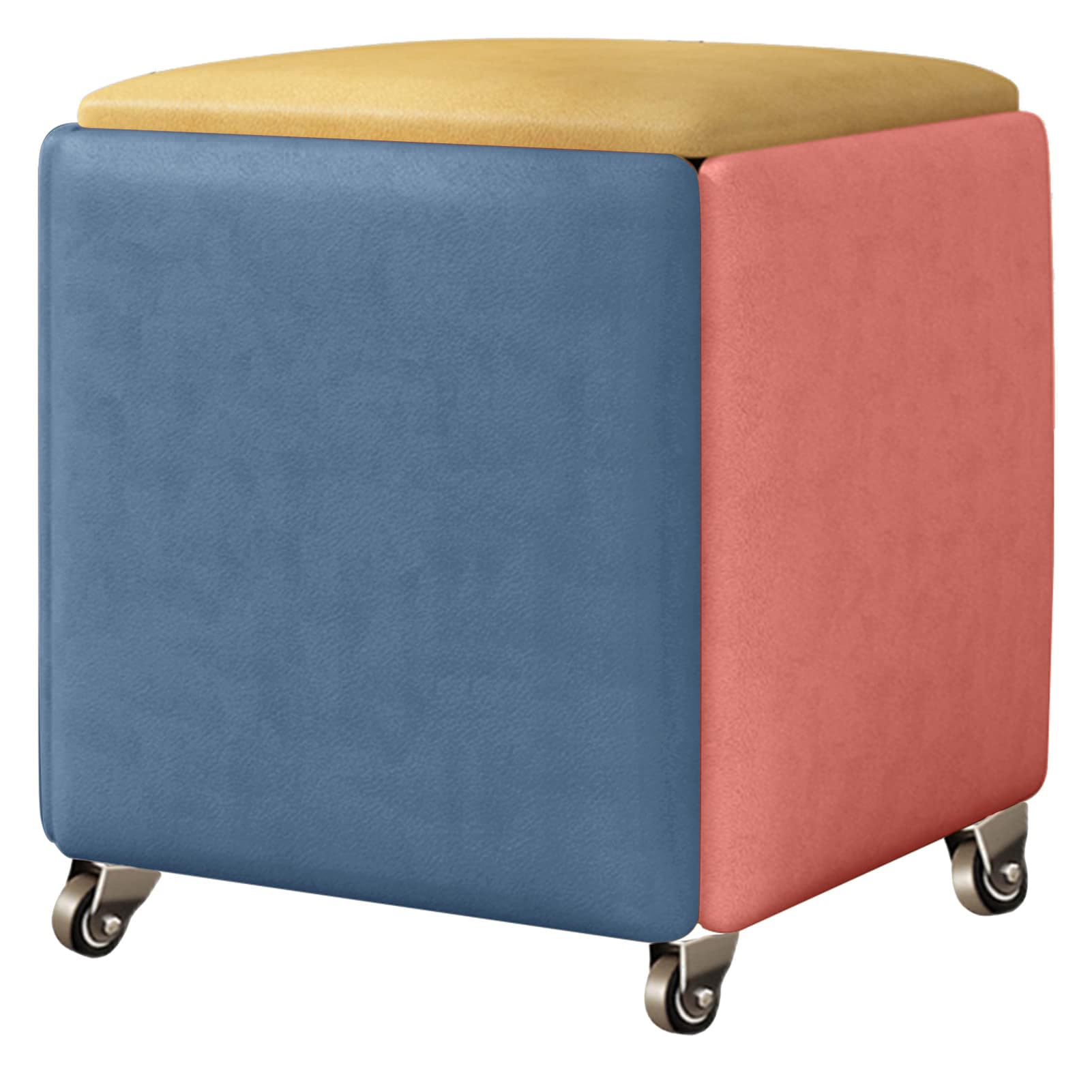 Manque de place autour de la table basse ? Ce repose-pieds gigogne est la solution