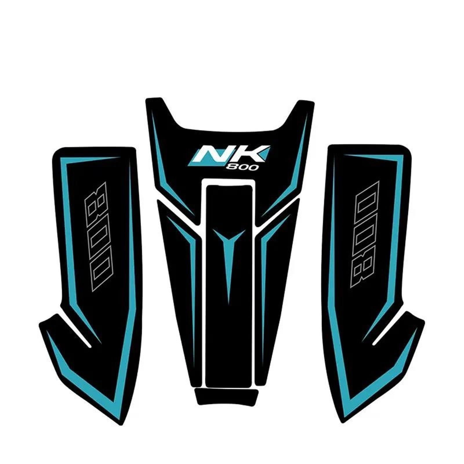 Motorcycle Body Fairing Sticker Tank Pads Gas Knee Grip Traction Protector for CFMOTO 800NK 800 NK Tank Sticker(Color7)