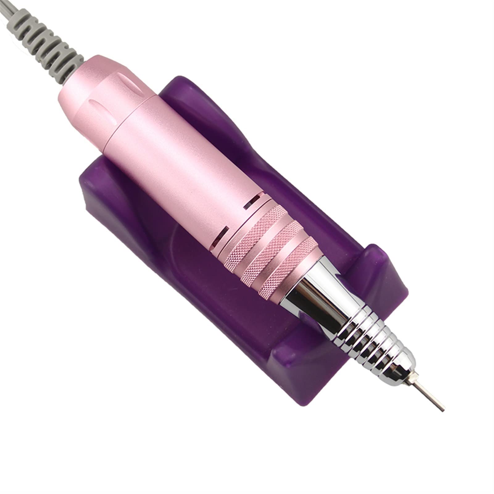 Wiertarka do paznokci 35000 obr./min Profesjonalna elektryczna maszynka do manicure Uchwyt ze stali nierdzewnej Elektryczna wiertarka do manicure Narzędzie akcesoriów (styl D)