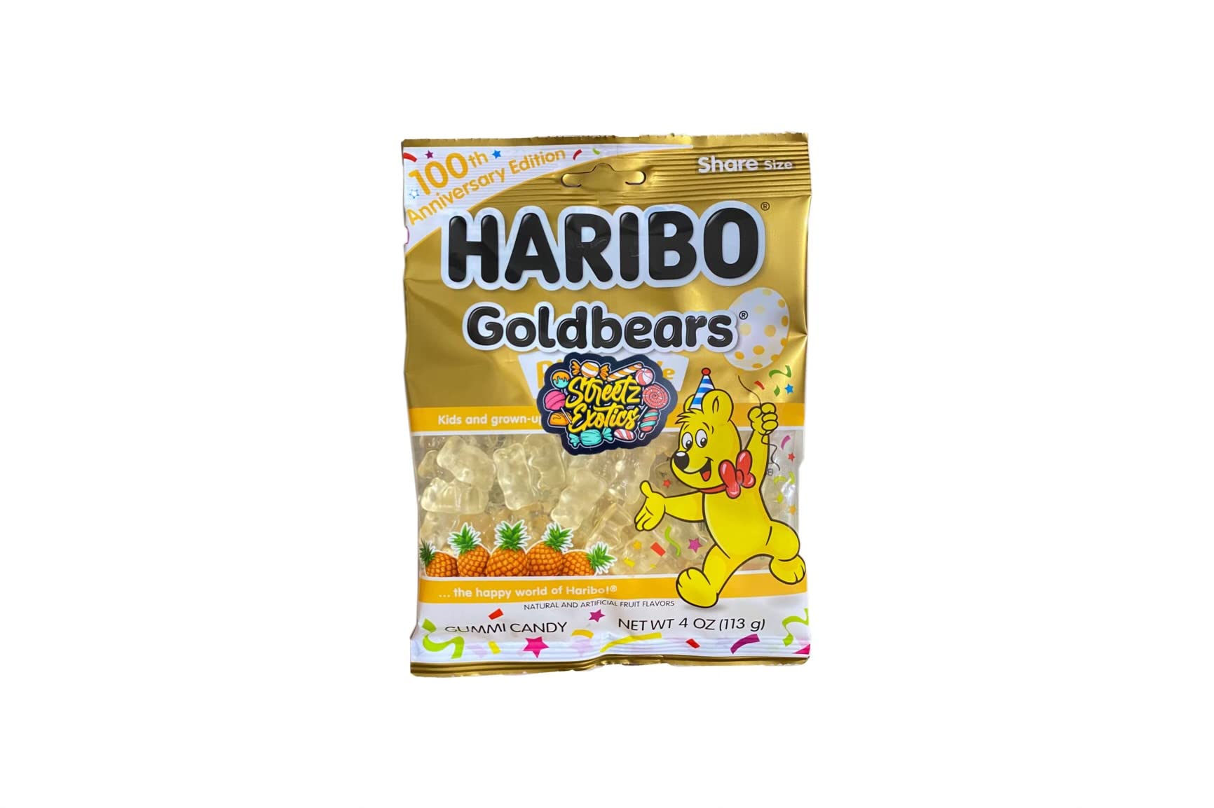Buy Haribo Goldbears Pineapple Gummi Candy 100th Anniversary Limited