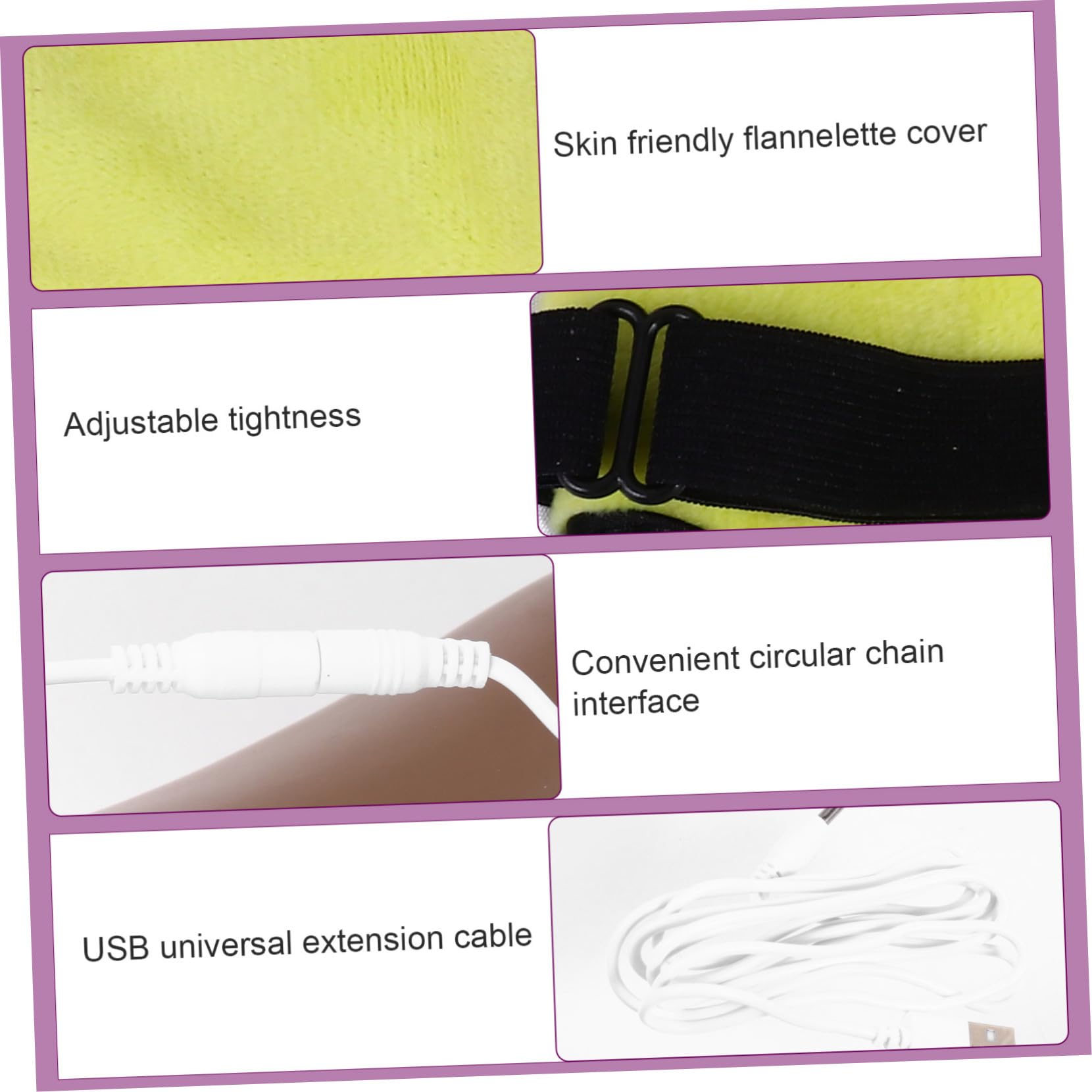 Mobestech 3 Piezas Antifaz De Vapor Antifaz Para Dormir Calor Antifaz Para Aliviar Los Ojos Antifaz Calentada Antifaz Para Dormir USB Antifaz USB Antifaz Para Dormir Microondas