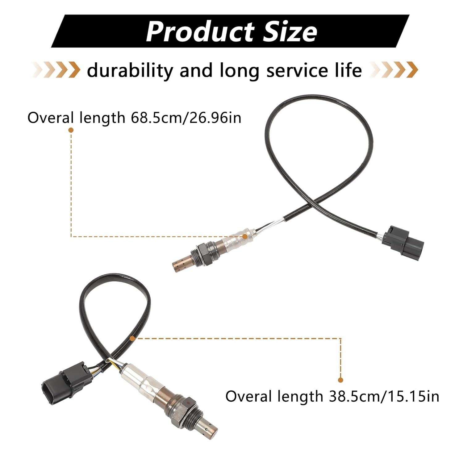 4-PC Set Oxygen Sensor Compatible for Accord 2010 2011 O2 Sensor for Pilot 2009-2013,Oxygen Sensor for Odyssey 2011-2013,for Ridgeline 2009-2013,Crosstour 2012 & Acura TSX TL 36542R70A01 25024785