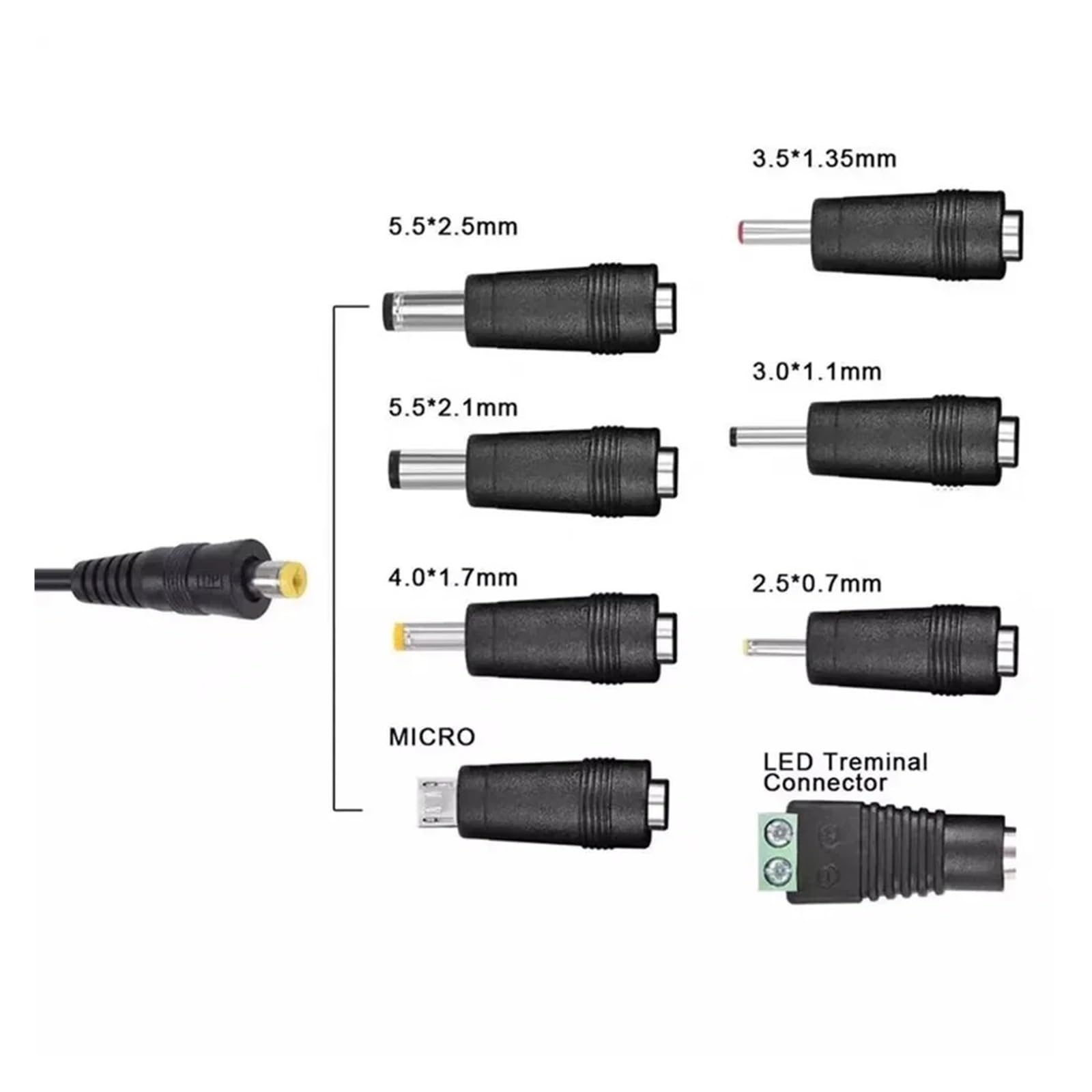 Adaptador De Corriente Voltaje Ajustable Suministro CA/CC | 30W(EU)