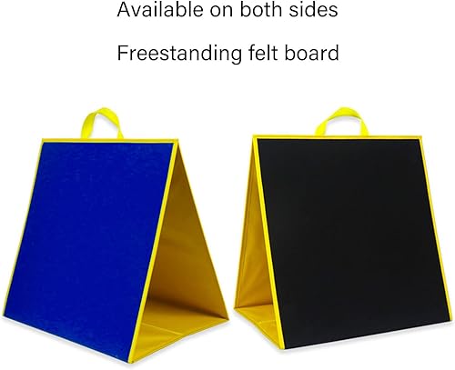 Miniatura 5 de Tabla de franela de fieltro plegable, de doble cara, historias para actividades preescolares, enseñanza de aprendizaje temprano, juguete educativo