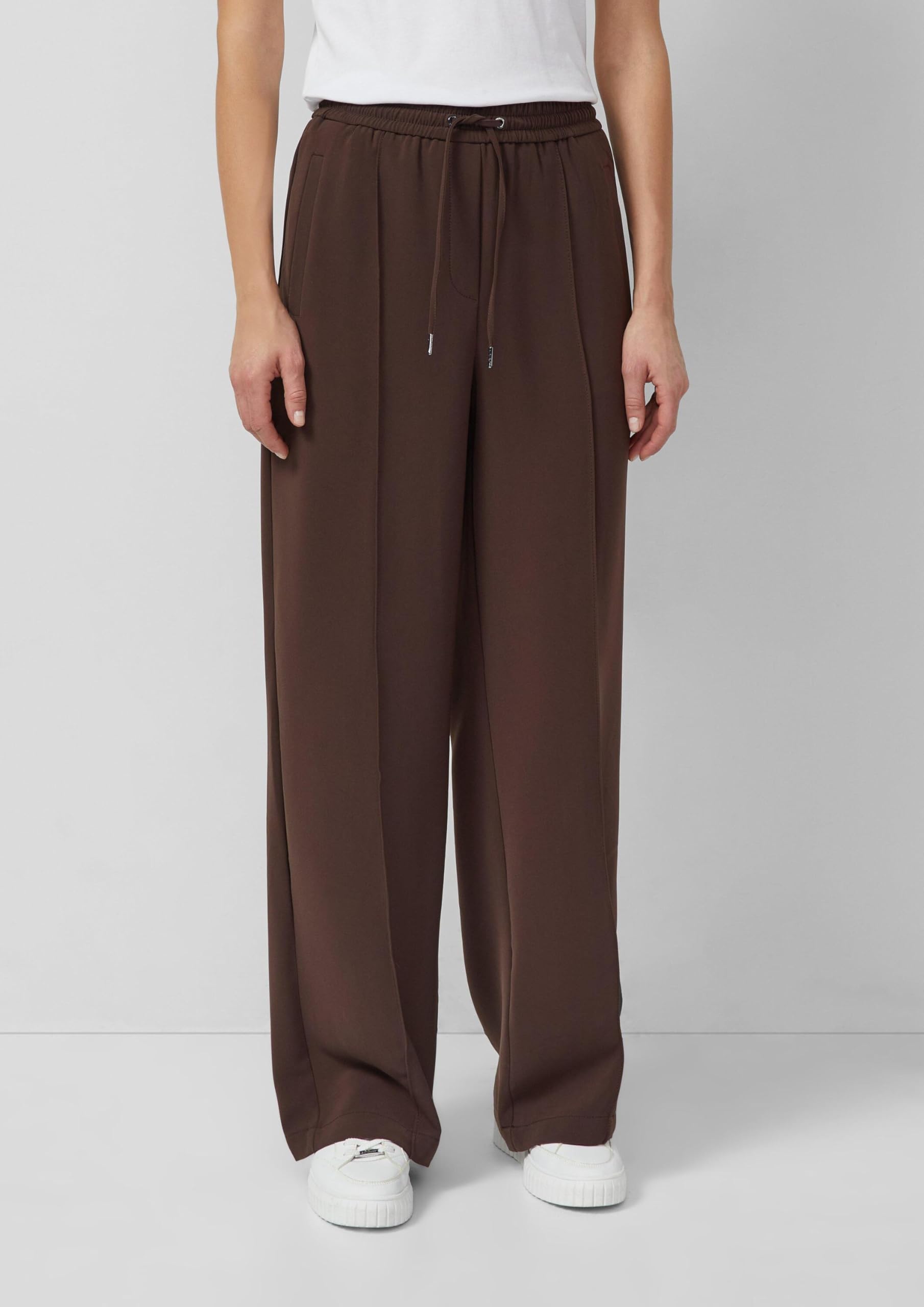 s.Oliver Damen Hose lang, Wide Leg 2172898
