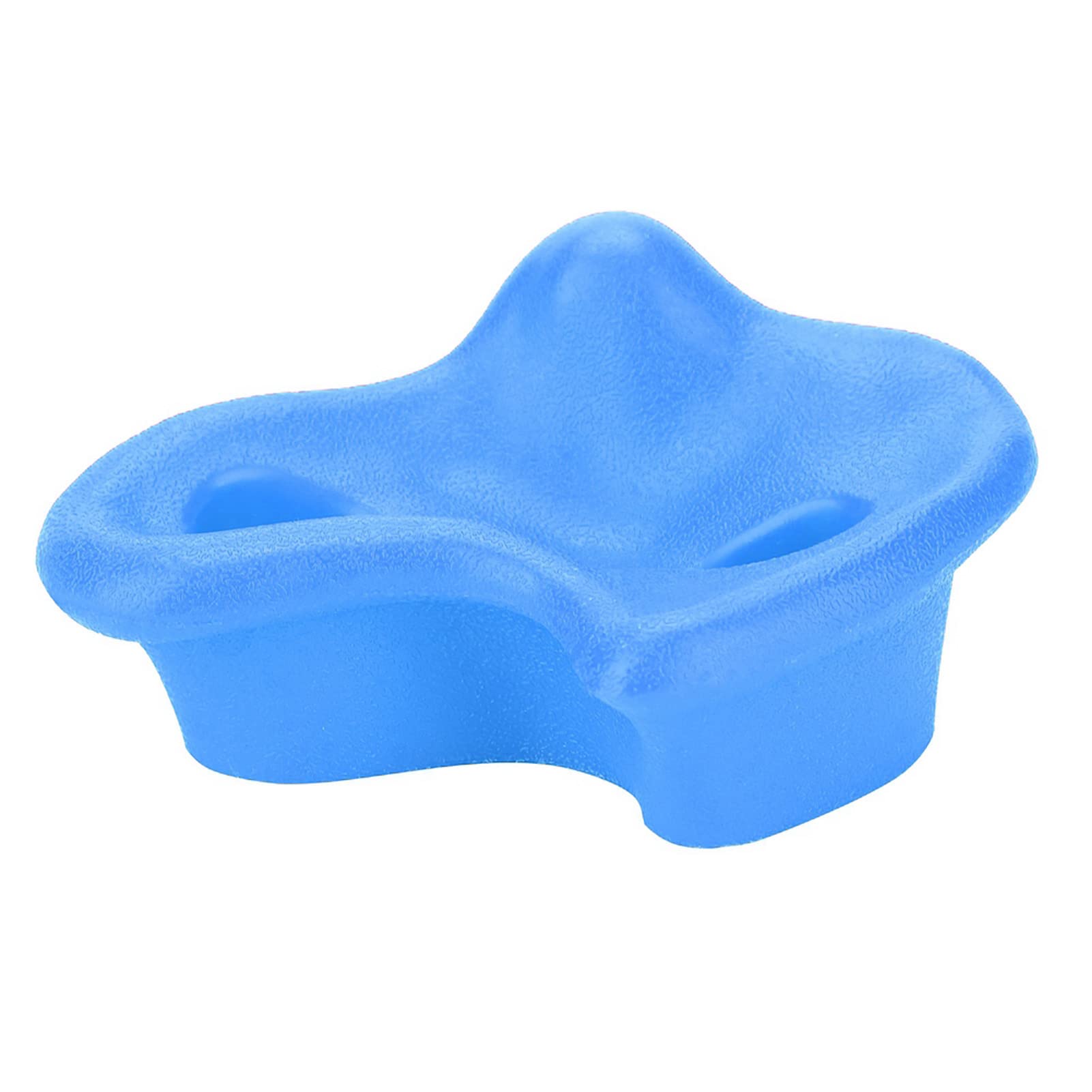 Jiawu Pietre da Arrampicata in Plastica da 10 Pezzi per Bambini, Kit Assortito Testurizzato con Bulloni, Attrezzature per Parchi Giochi per Pareti da Arrampicata Durevoli (Blue)