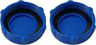 SPORTARC 2 tapas de válvula confiables, 2 tapas de válvula para piscinas, color azul, rendimiento eficiente