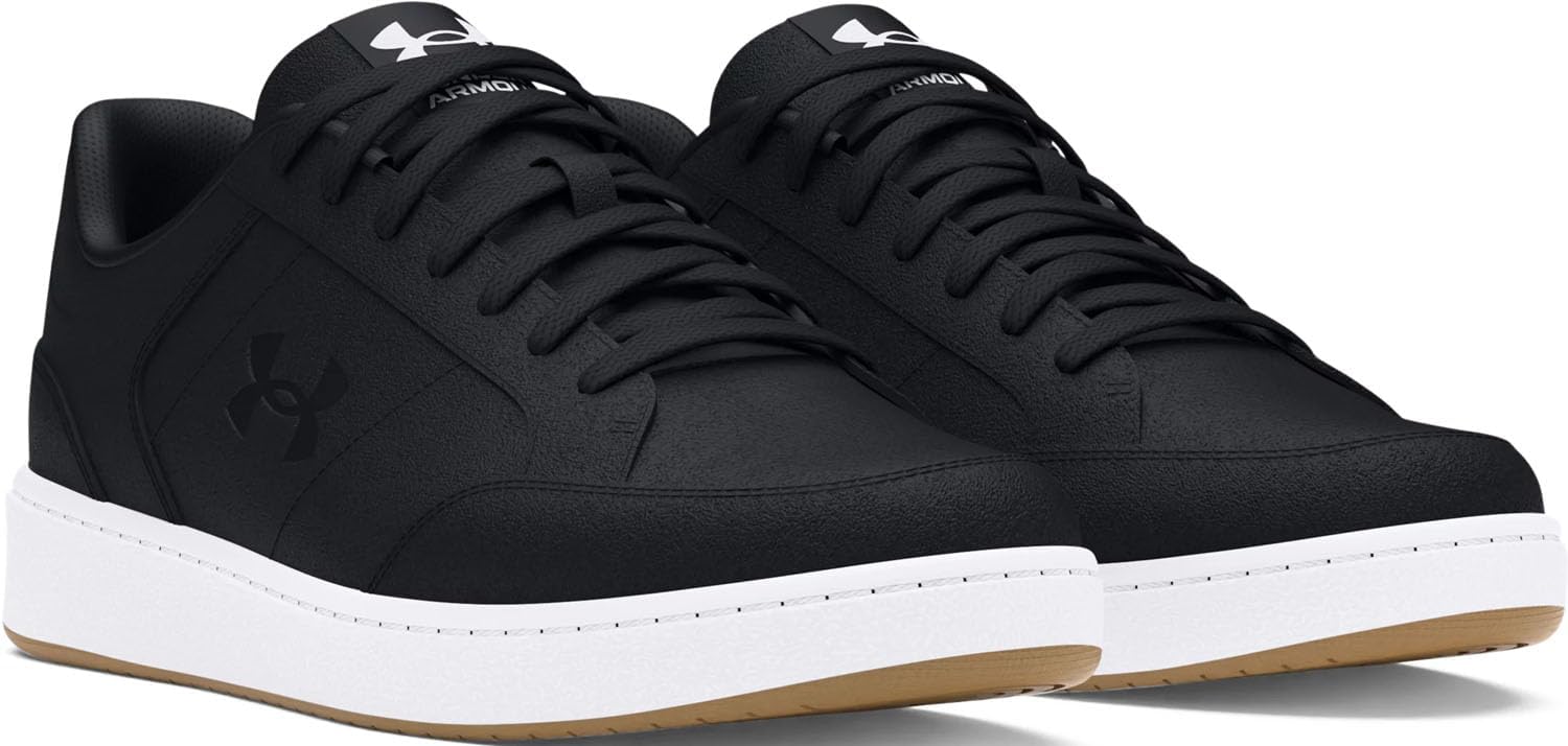 Under Armour - Mens Official Suede Shoes, Color Black (001), Size: 12 D(M) US - Image 4