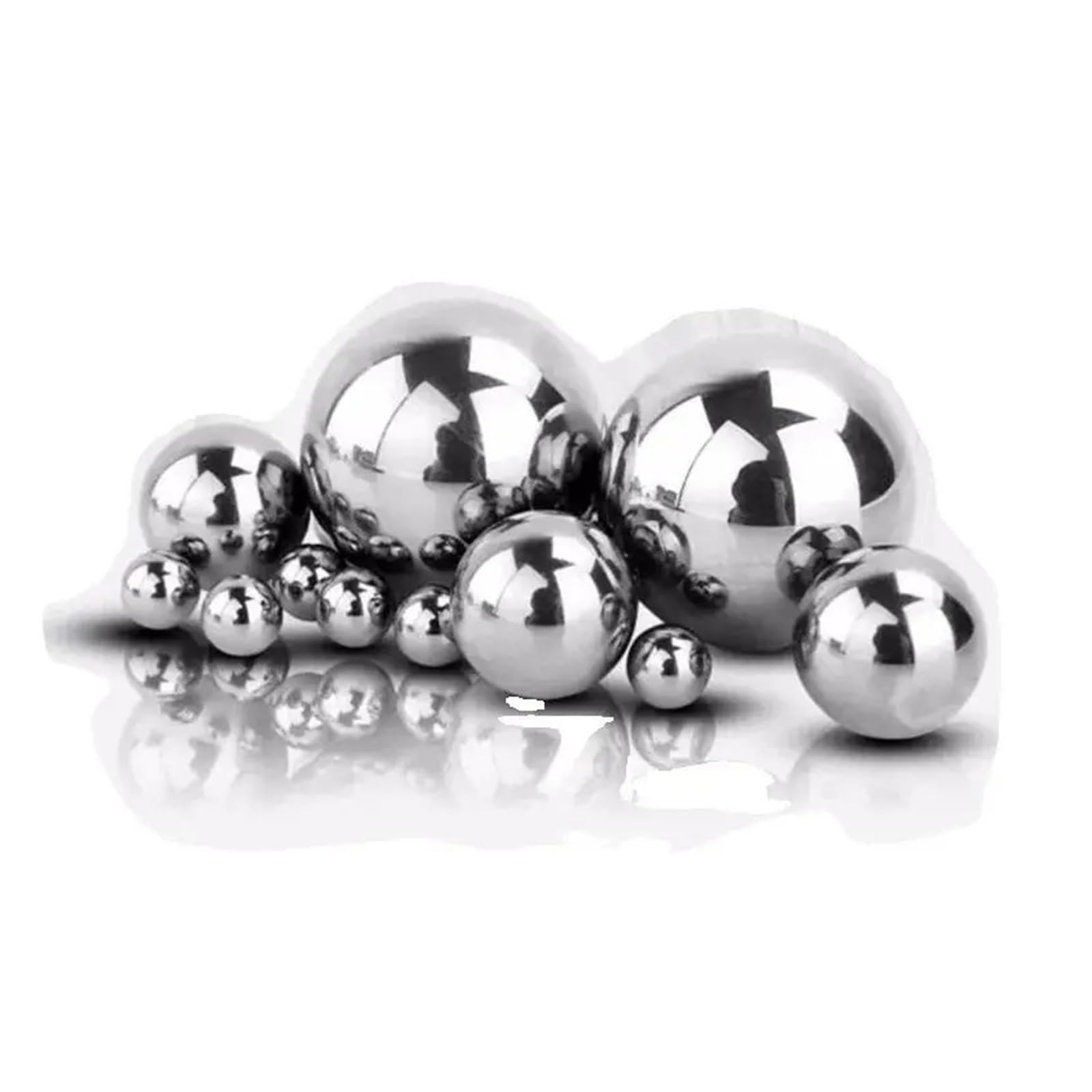 Kule stalowe łożyska, Solidna kulka kulkowa ze stali nierdzewnej(6.35mm 100pcs)