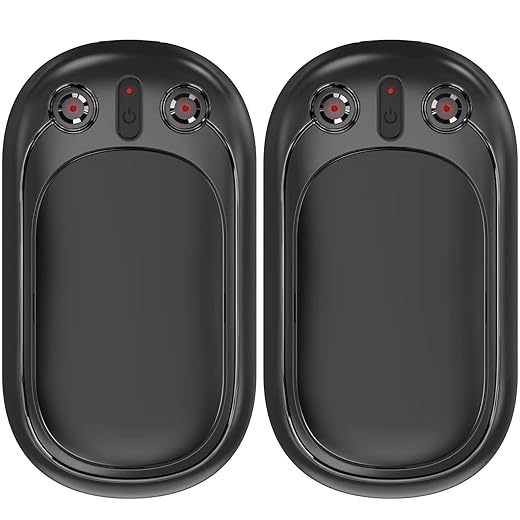 Hand Warmers Rechargeable, SECHKISS 2-Pack 5000mAh Reusable Portable Hand Warmer, 2 in 1 Electric Pocket Warmer Great for Outdoor, Hunting, Golf, Camping, Warm Gifts for Women Men…