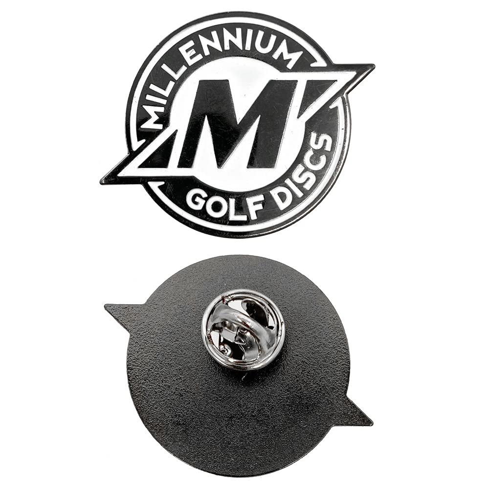 Millennium Golf Discs Logo Disc Golf Lapel Pin