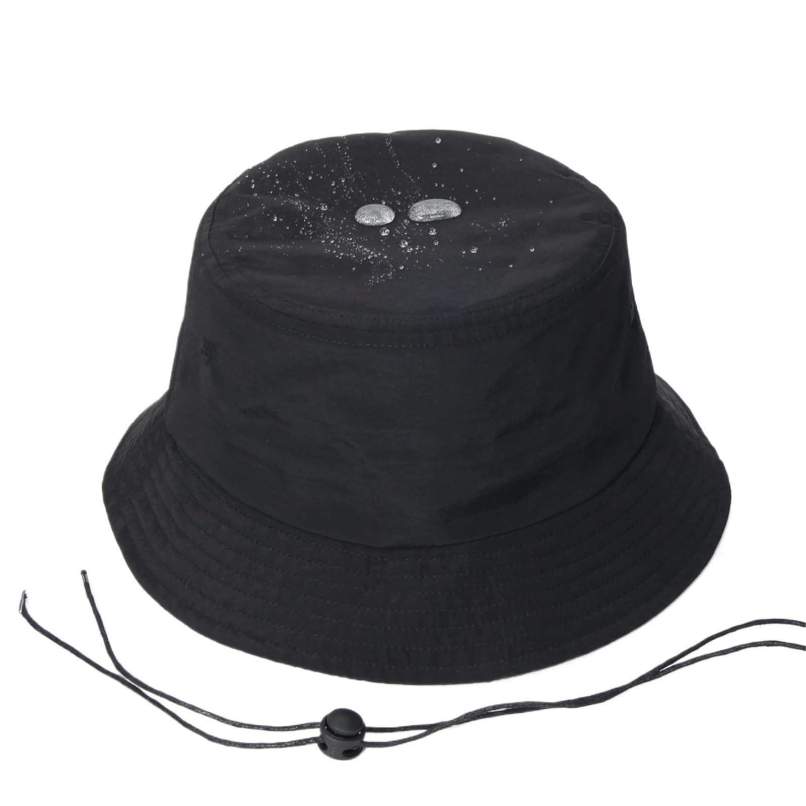 Cappello A Secchiello Cappello da pescatore da uomo di grandi dimensioni Cappello da pescatore estivo a testa grande Cappello da sole sottile estivo Materiale impermeabile Cappello da pescatore casual
