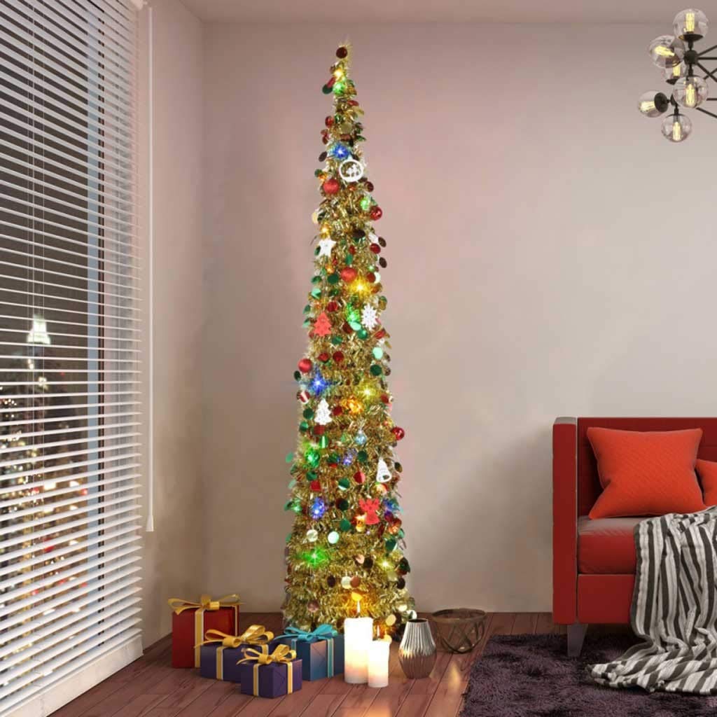 人工クリスマスツリー 組み立て簡単 折りたたみクリスマスツリー スパンコール Amazon.co.jp: 5.9フィート 人工クリスマスツリー 組み立て簡単
