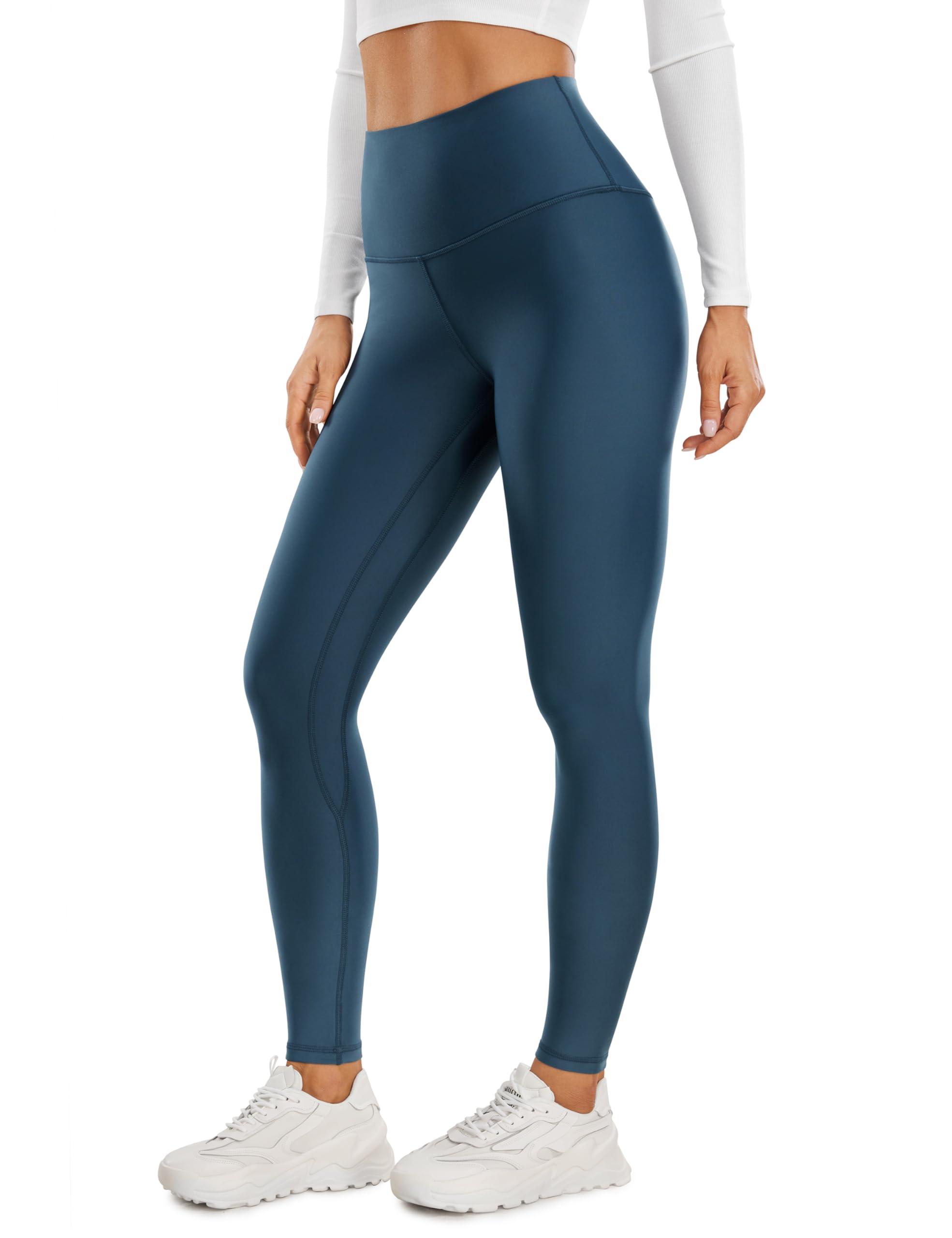 CRZ YOGA Fleece Thermal Leggings 28''