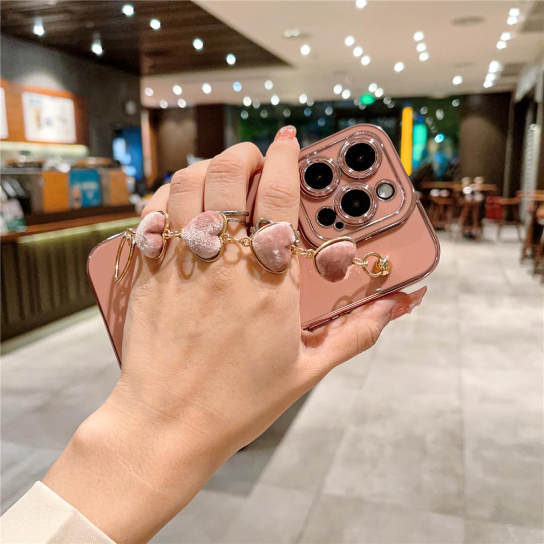 Amazon.co.jp: RNOZX For iPhone 11 Pro用 高級メッキ ラブ