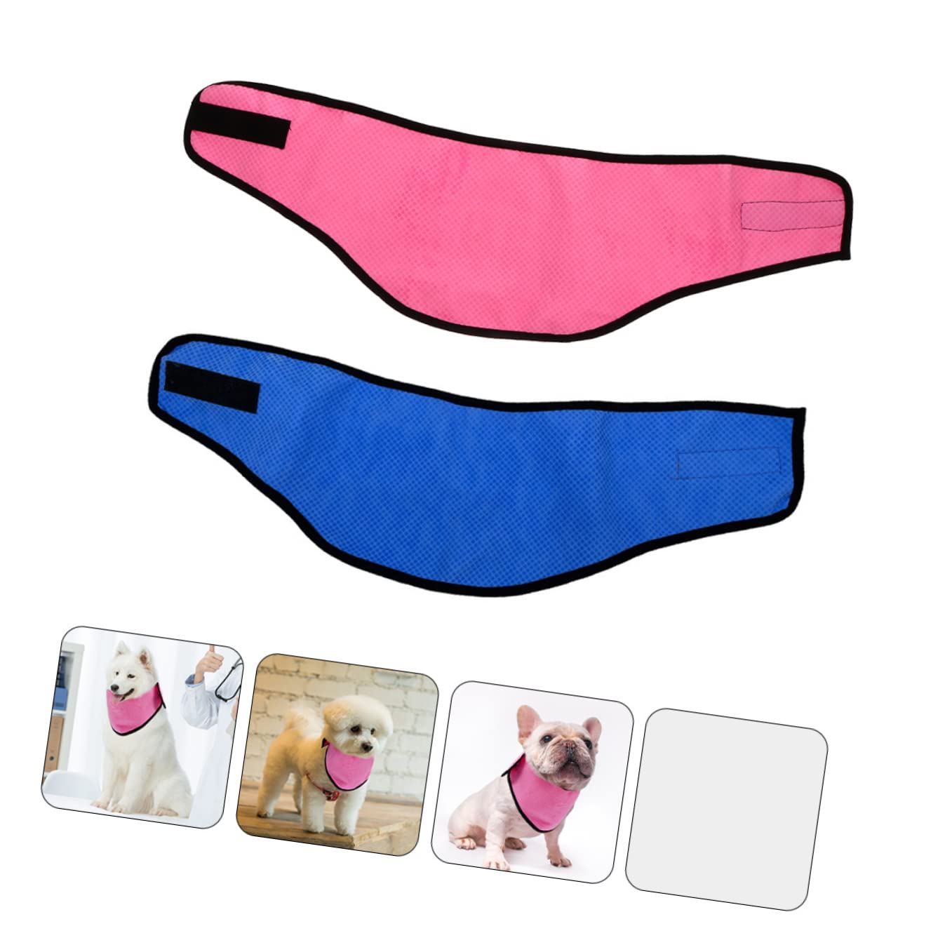 Mipcase 6stücke Hundekühlhalstuch Atmungsaktive Kühlende Schals Für Hunde Im Sommer Für Heiße Tage Aus Kühlendem Für Und Outdoor-aktivitäten