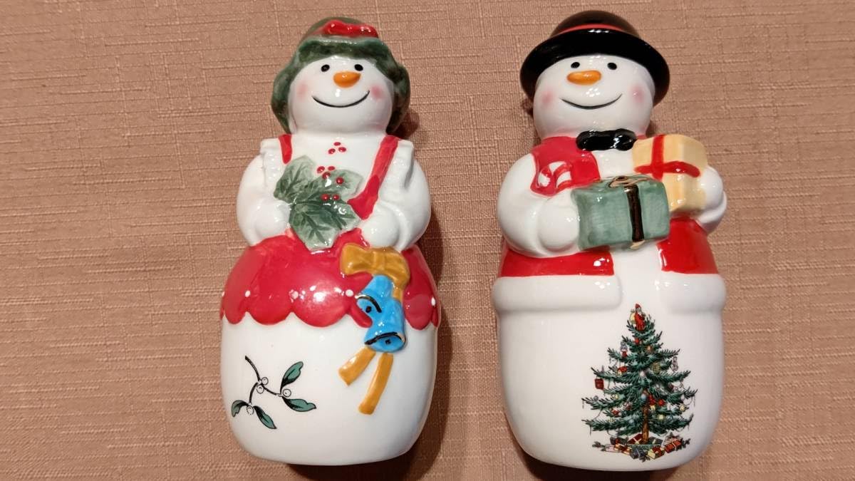 スポード　クリスマスツリー　ソルト&ペッパー　新品未使用 Amazon.co.jp: スポード Spode ソルト＆ペッパー（約11㎝）クリスマス