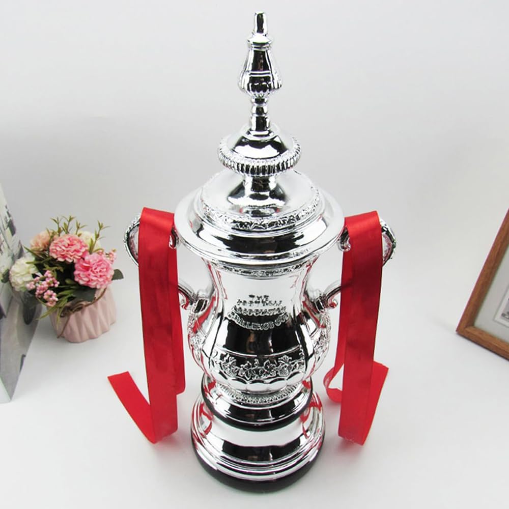 FA Cup Champions Trofeo Replica Football League Trofei Home Table Decor Fan Regali
