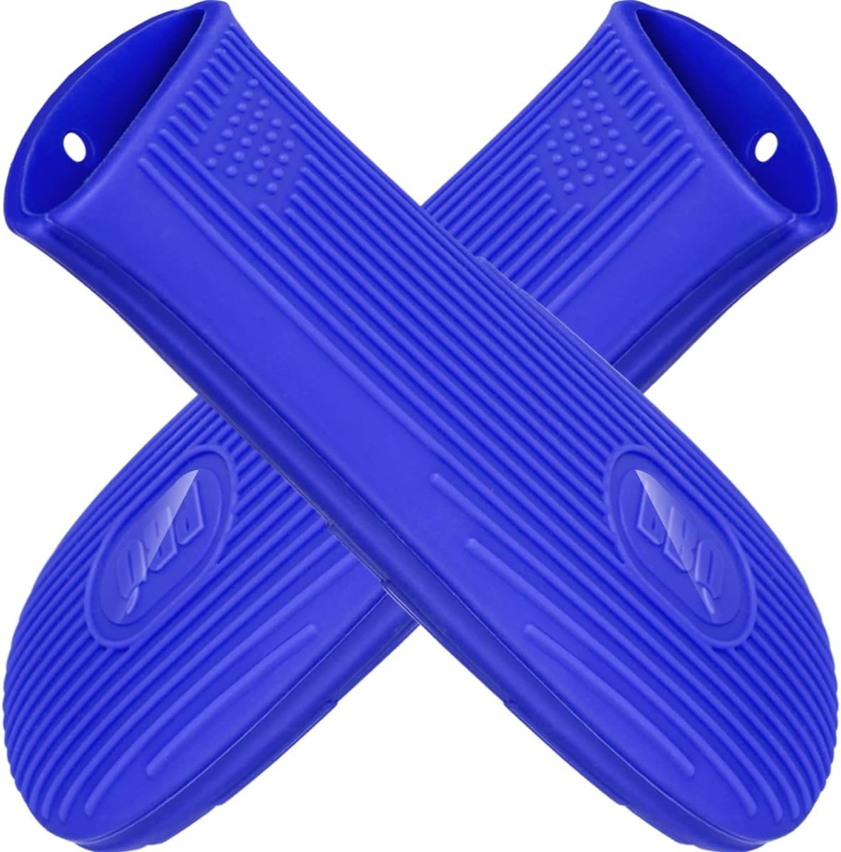 Cbiumpro Cast Iron Handle Cover, Silicone Heat Resistant Cast Iron Skillet Handle Cover, Hot Pan Handle Holder Sleeve - 2 Pack