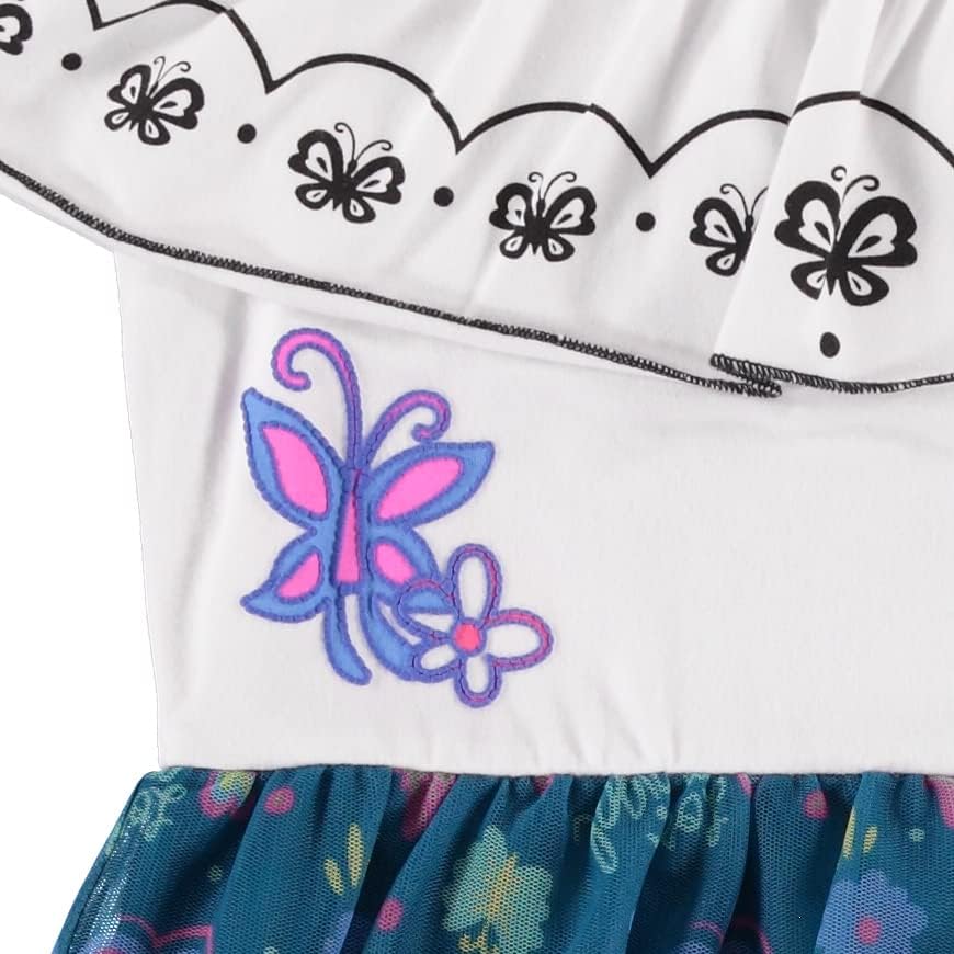 Miniatura 4 de Disney Disfraz de Encanto Mirabel e Isabela para niñas, tallas XS-XL