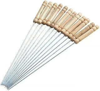 Stainless Steel BBQ Skewers 12 Pieces