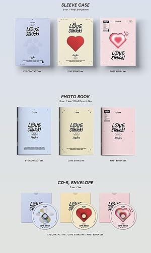 Miniatura 6 de KEP1ER LOVESTRUCK! The 4th Mini Album LOVE STRIKE Ver. K-POP SEALED