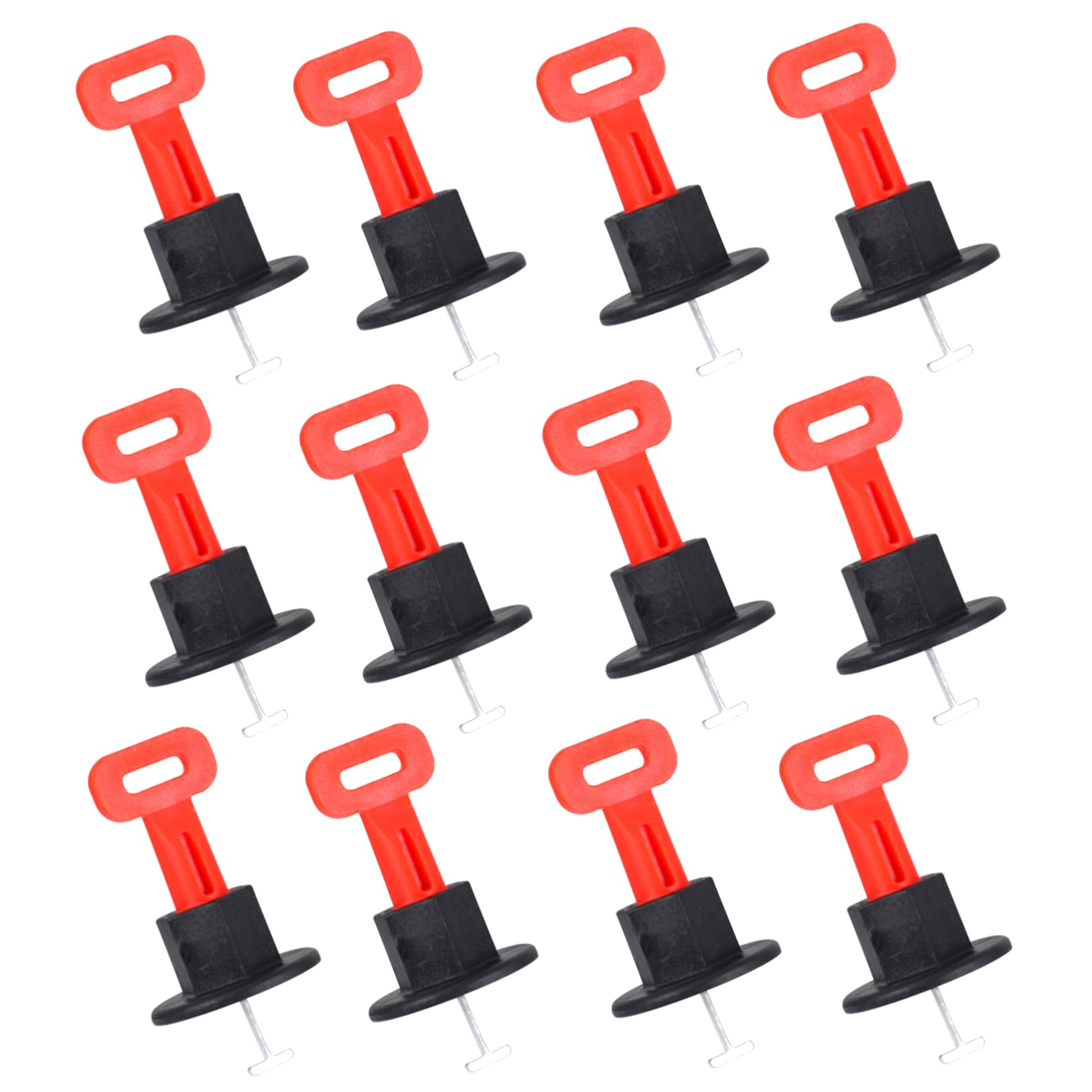 Niveleur de carrelage réutilisable Homoyoyo 50 pièces pour alignement sol et mur