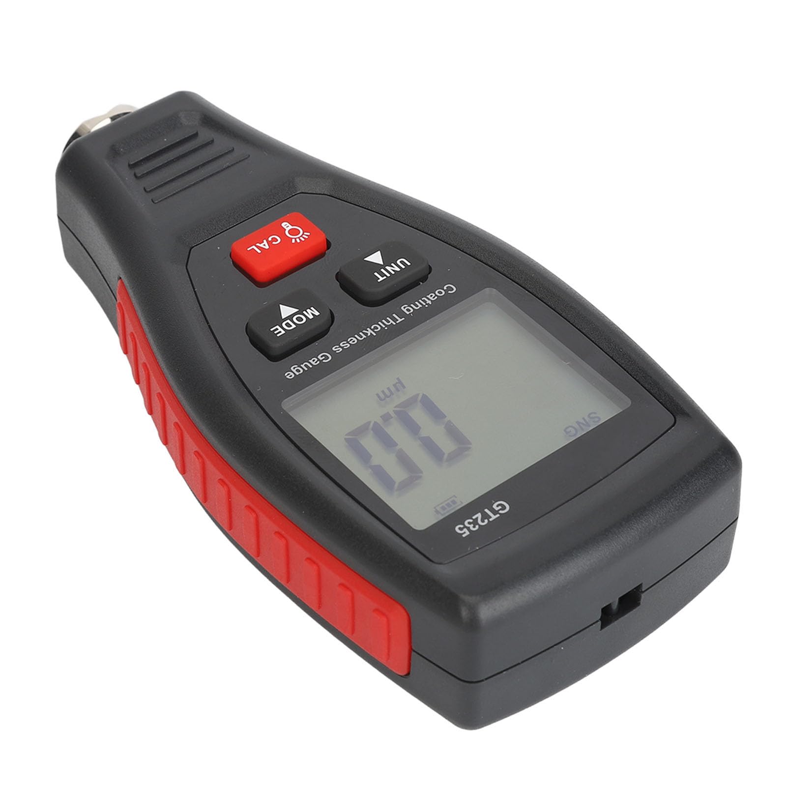 Yosoo Health Gear Misuratore di Spessore del Rivestimento Misuratore di Spessore della Vernice ABS da 0 a 1800um Doppia Tecnologia Identificazione Automatica Ferrosi Non Ferrosi per Acquirenti di
