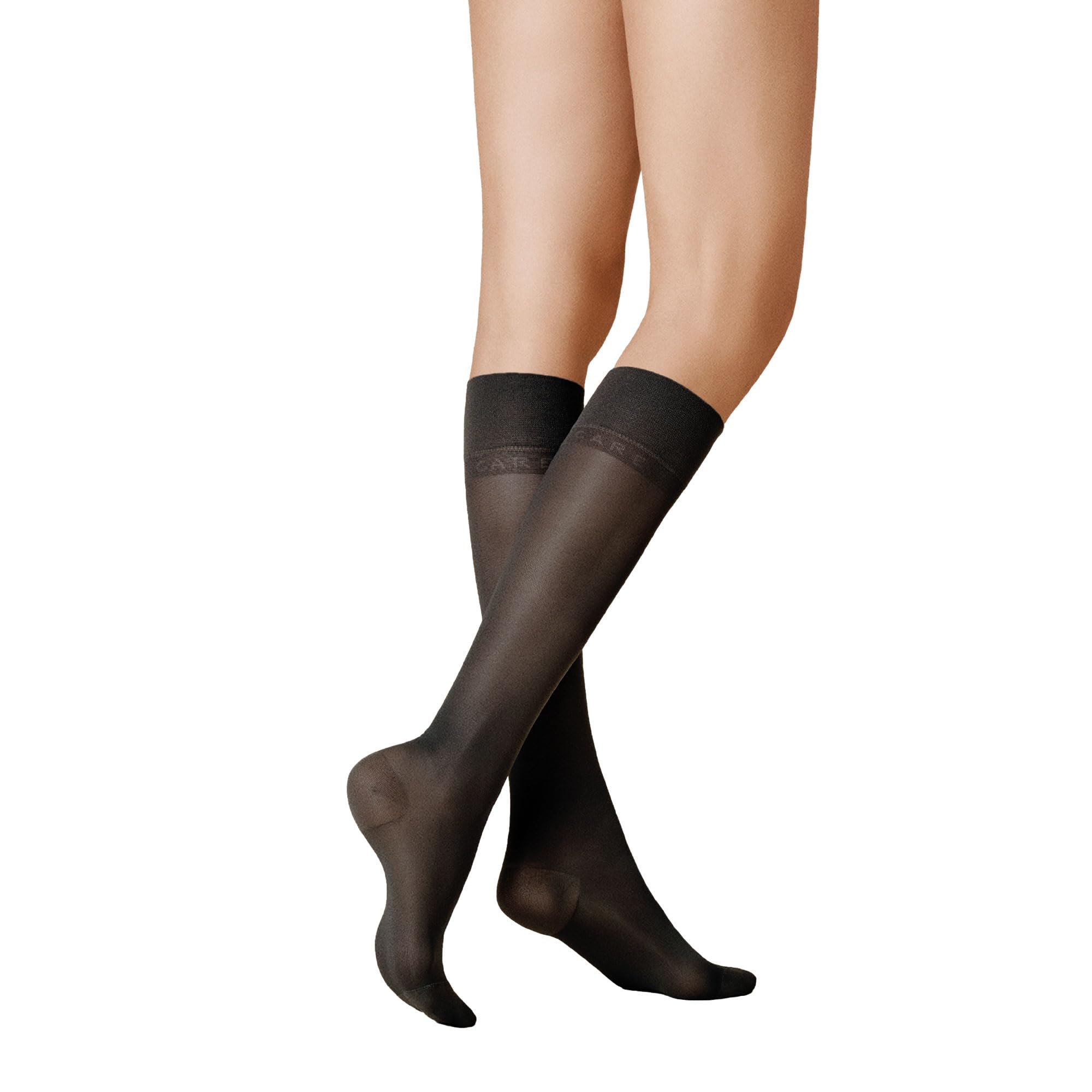 Kunert Women's Black (Black 0500) 198800 Fly & Care Knee-High Socks, 2.5/5 (Manufacturer Size: 35/38)