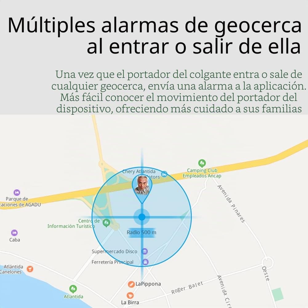 ISTOVO Colgante de Seguimiento GPS 4G V45 para NiñOs Mayores Mini GPS Rastreador Personal Alarma Reloj Parlante una Prueba de Agua (Rojo)