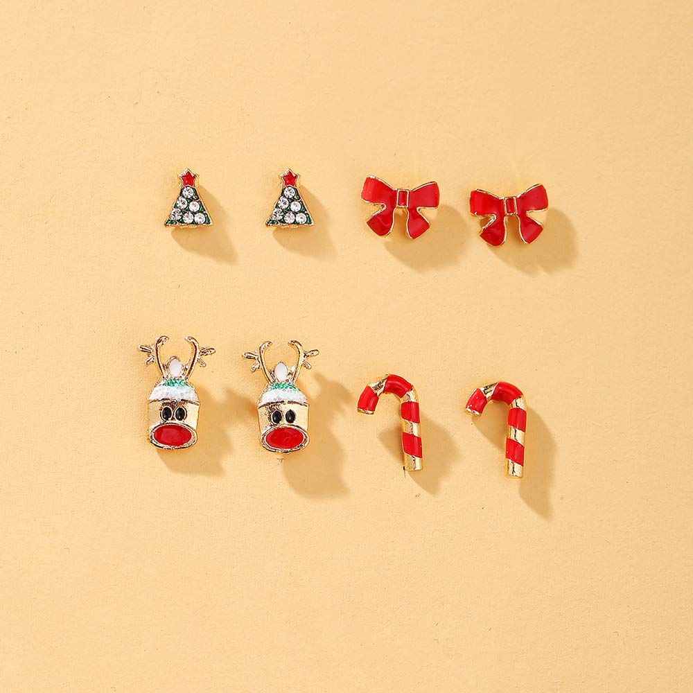 Multicolour Plated Earrings Combo