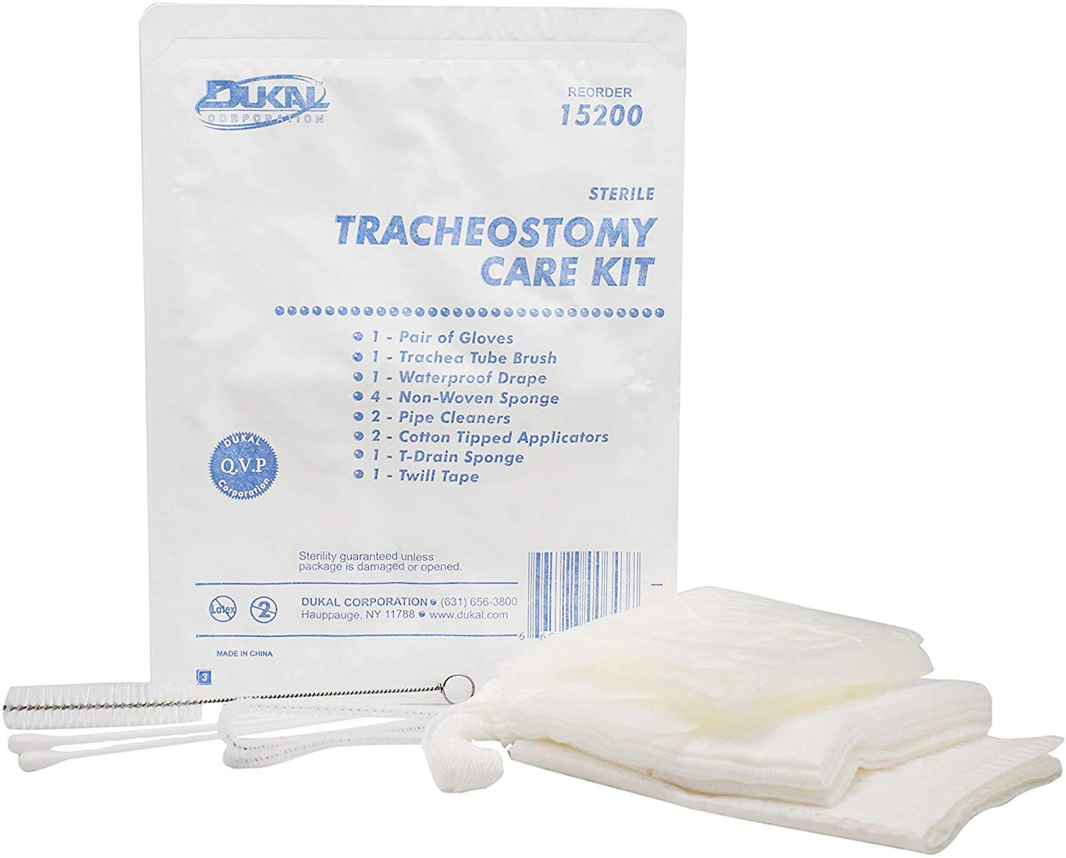 Buy Dukal Tracheostomy Care Kit. Sterile Compact and Disposable Kit