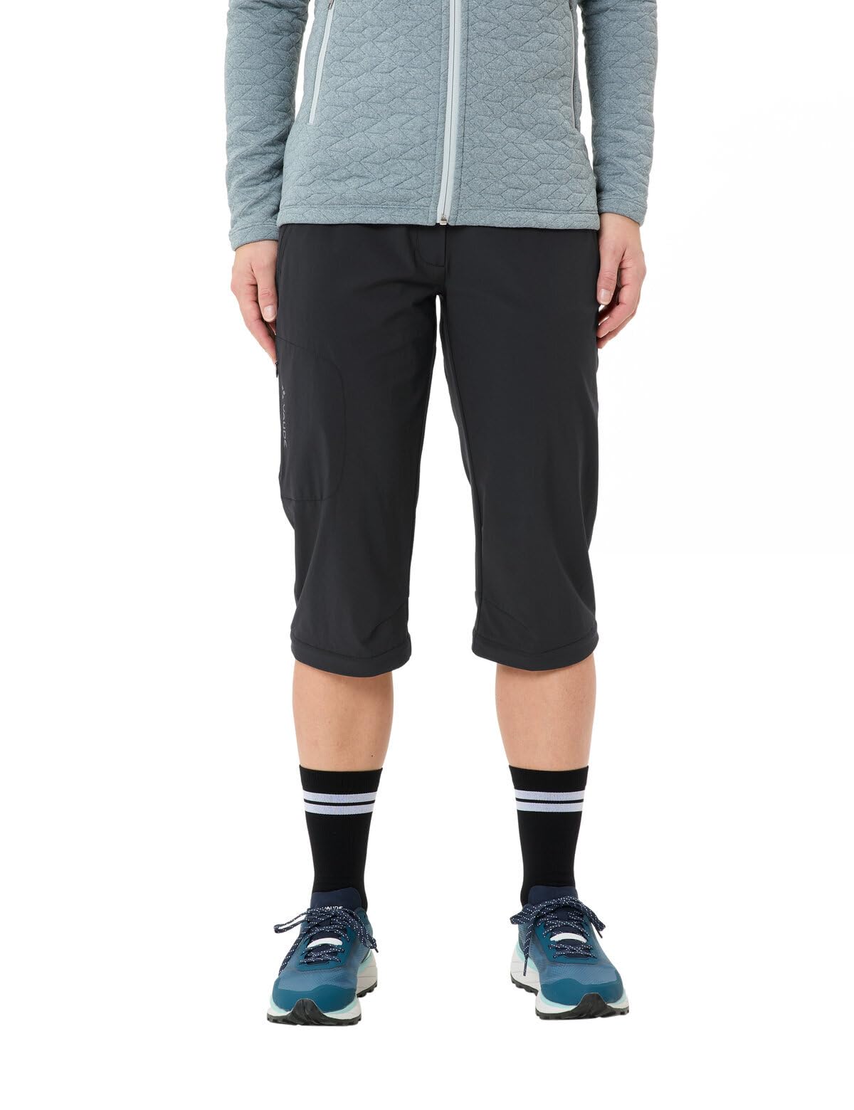 VAUDE Hosen Women's Farley Stretch Capri T-Zip Pants III