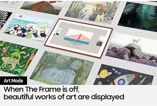 Vista 8 de SAMSUNG - Smart TV 4K Quantum HDR serie Class Frame de 50 pulgadas con Alexa incorporado (modelo QN50LS03AAFXZA 2021)