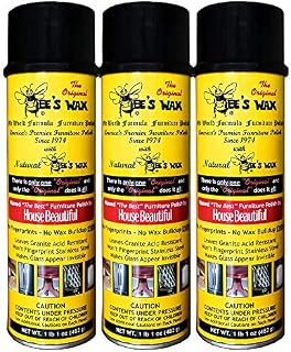 The Original Bee's Wax Old World Formula Furniture Polish - 3 Pack