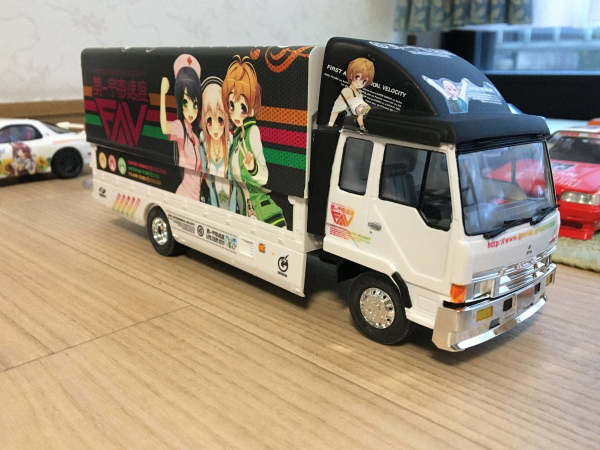 Amazon | プラモデル 1/32 すーぱーそに子 三菱 ふそう ライブトラック 