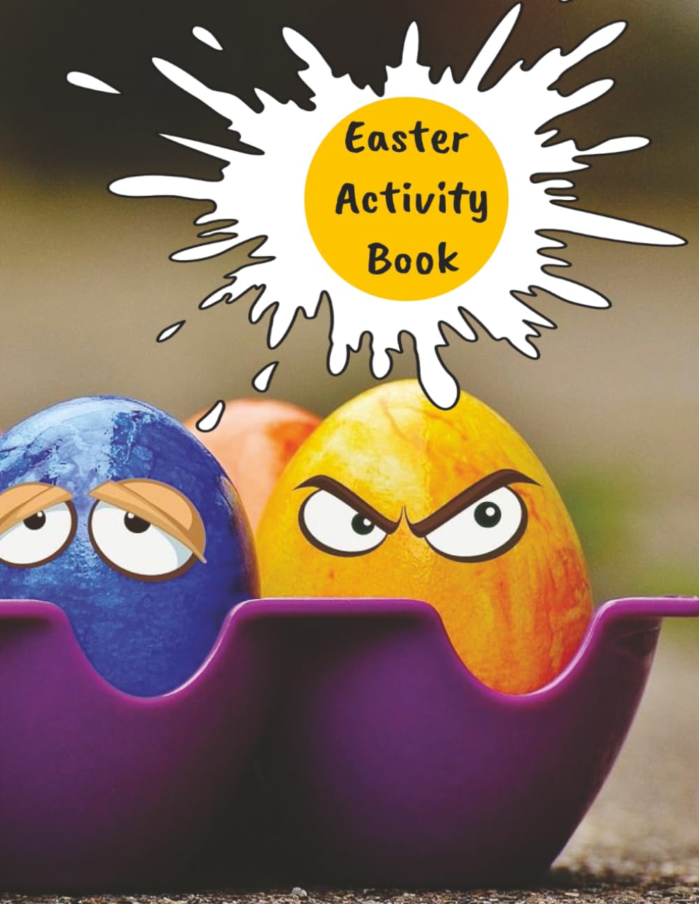 Easter Activity Book For Children aged 5-8 years: Bumper Activity Book, 75 pages, Both fun and educational