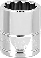 Vista 8 de Performance Tool W38808 Llave de vaso de 12 puntos de 3/8 de pulgada, 8 mm