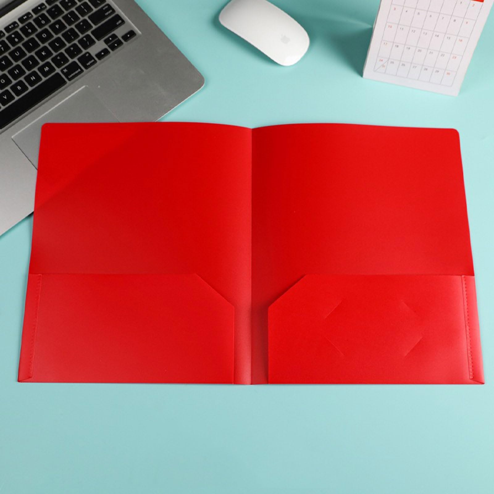 10-Pack-Plastikordner Aufbewahrungsdoppelpocket-Ordner für die Kommunikationskommunikation Office Office-Dokumente für Schüler geeignet