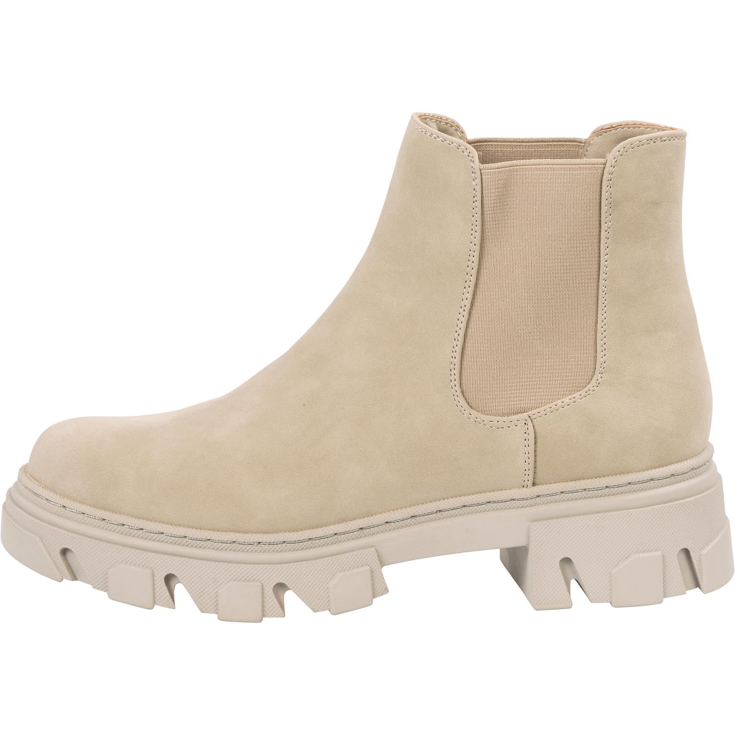 Palado Damen Chelsea Boots Paros - modische Stiefeletten - leicht gefütterte Boots - elegante Stiefel