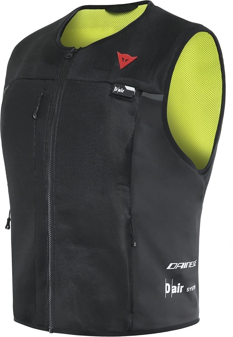 Dainese Smart D-Air® V1 Airbag Gilet (Black/Yellow,L)