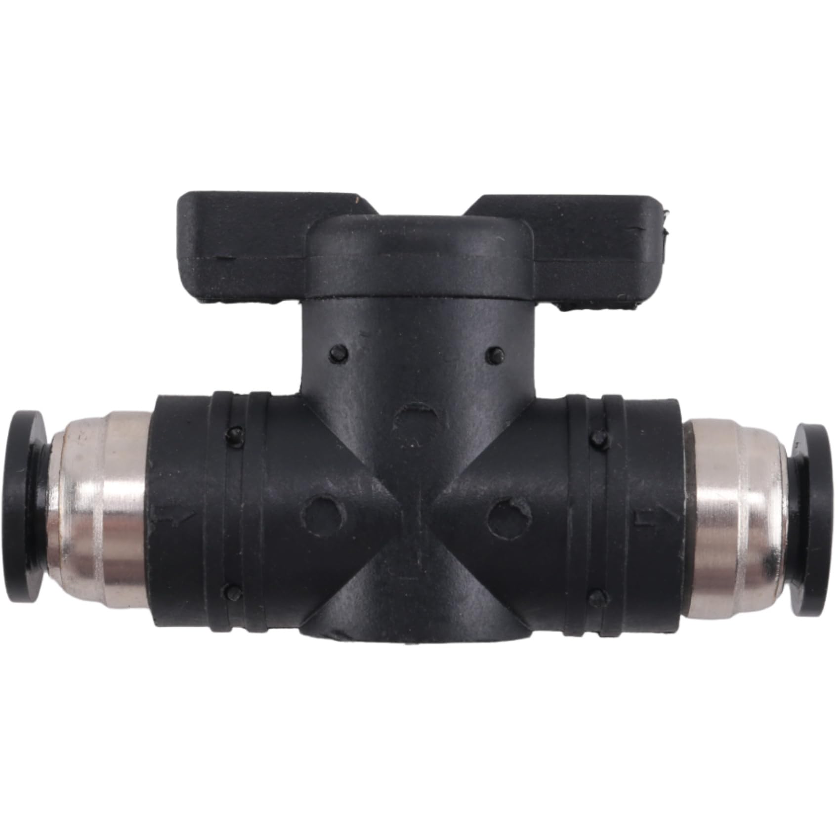 8 mm Push Connect Valve Ball Valve 8 mm Air Control Valve Quick Connect Valve Tube Fittings 3 Pack Easy Install Easy To Use