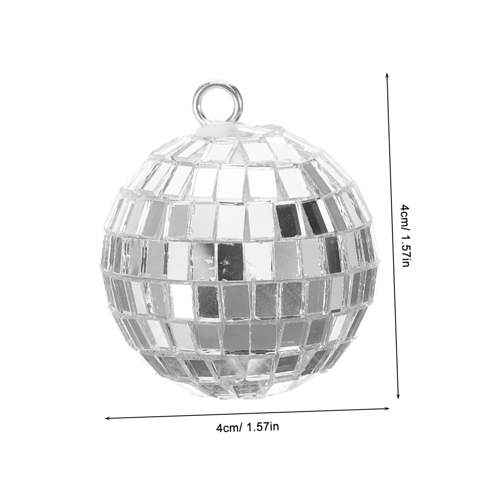 Mipcase Disco Ball Decor 10pcs Bright Decorative Balls for Party Wedding Home Office