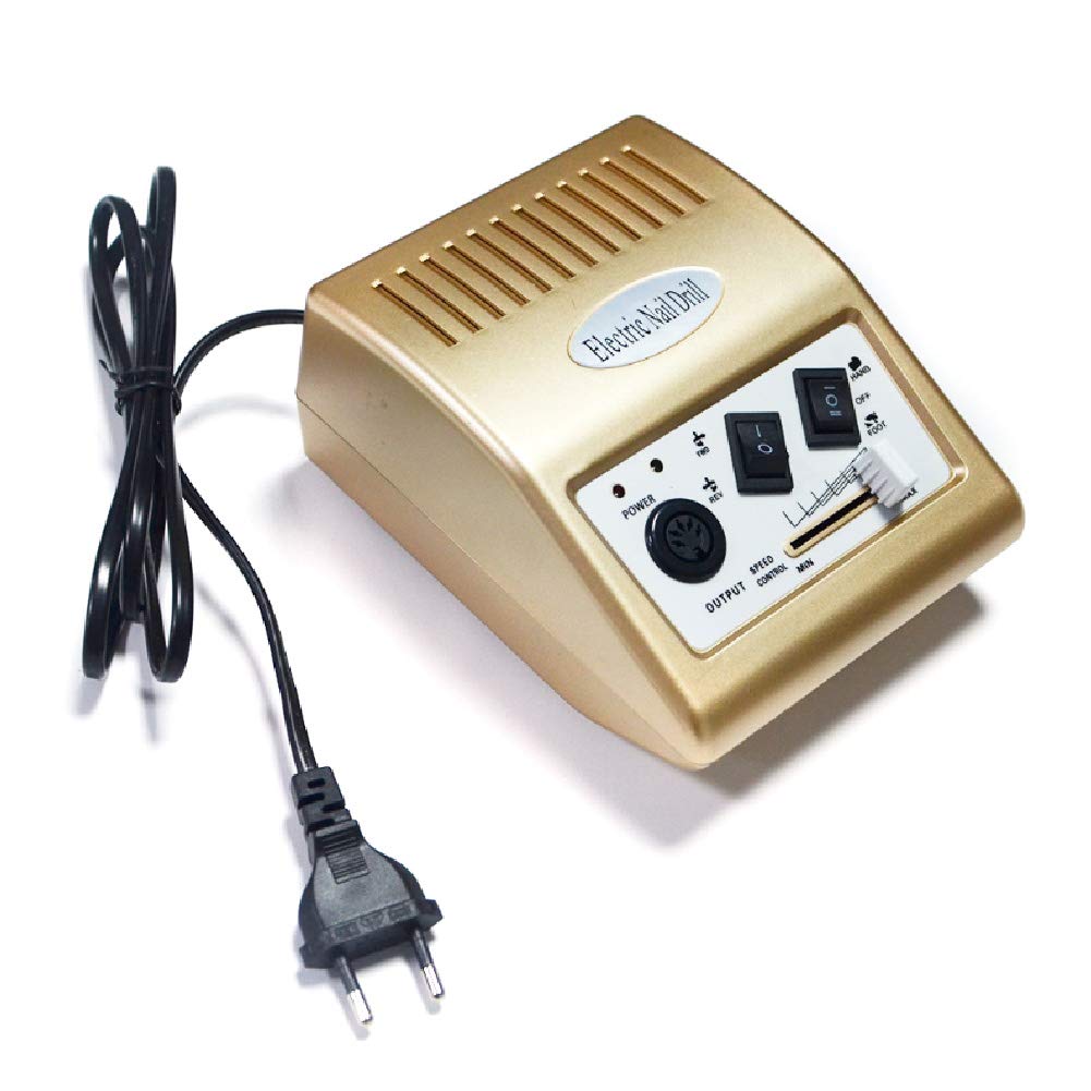 Set di Lime per Unghie elettriche Portatili Professionali per Trapano per Unghie Elettrico per Unghie in Gel Acrilico con Uso Domestico Fai-da-Te con 6 Nastri a