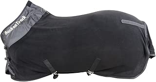 Back on Track Therapeutic Fleece Blanket Black 69 - coolthings.us