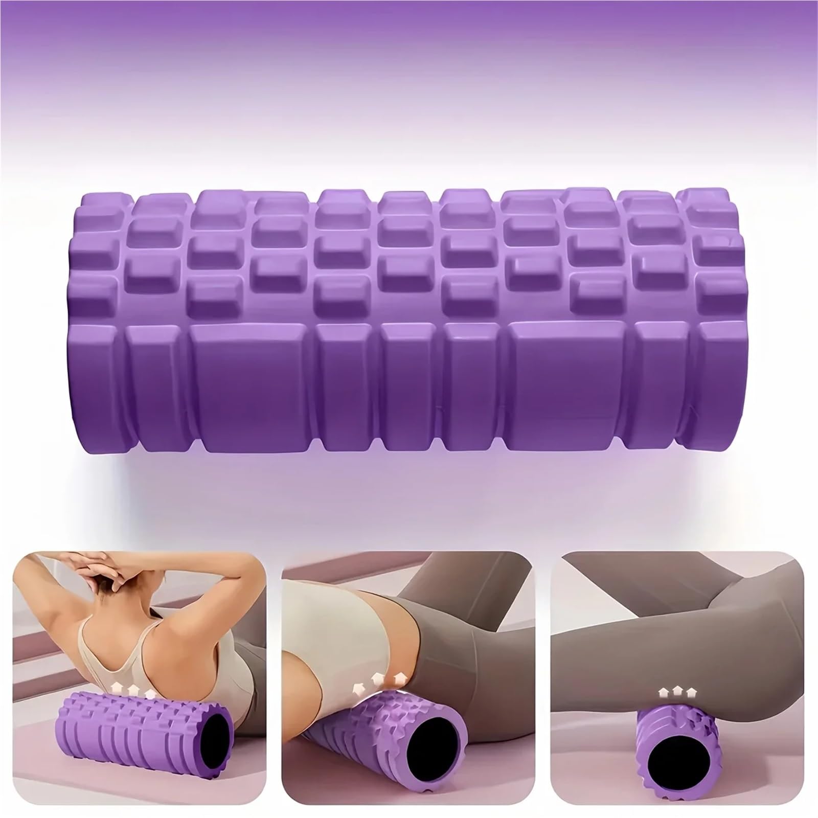 1 bastone da yoga con rullo in schiuma EVA for PC for massaggio Per Yoga