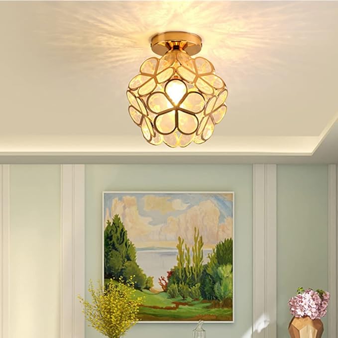 Mengjay Moderne Plafondlamp Zekroonluchter Lampenkap Metaal E27 Socket Hanglamp Plafondlamp voor Keuken Woonkamer Slaapkamer photo 2