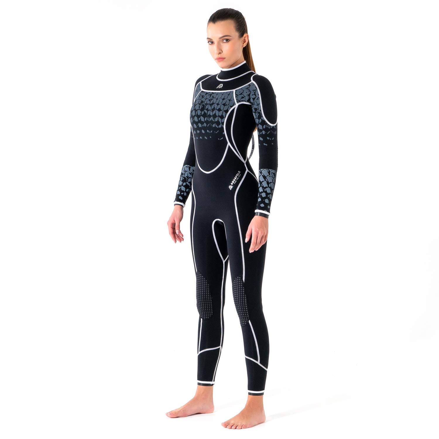Wetsuit Women by Aqua Polo | Womens Wetsuit 3mm Neoprene Full Wetsuit | Wet Suits for Women in Cold Water | Mystique